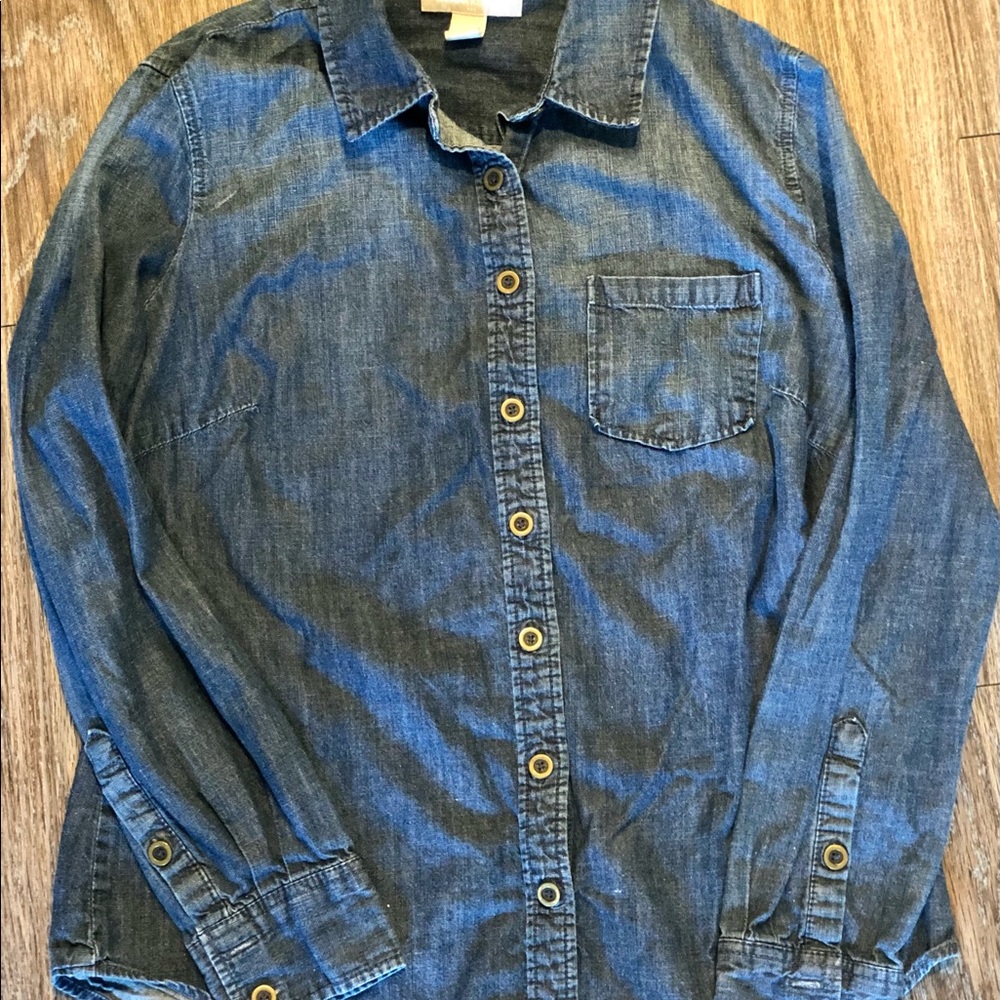Women’s S Bananna Republic button down shirt